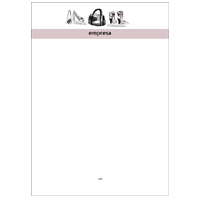 Papel Carta Fashion 13