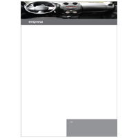 Papel Carta Oficina de Carro 15