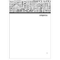 Papel Carta Aniversarios e Nascimentos 9