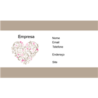 Cartão de Visita Beleza 6