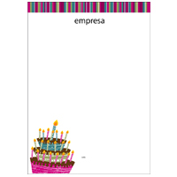Papel Carta Aniversarios e Nascimentos 3