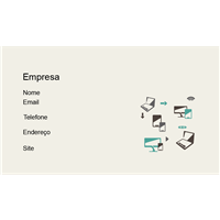 Cartão de Visita Computador e Software 3