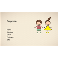 Cartão de Visita Aniversarios e Nascimentos 6
