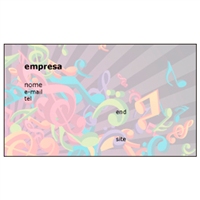 Cartão de Visita Musica e Balada 16