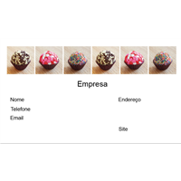 Cartão de Visita Alimentos e Restaurantes 21