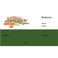 Cartão de Visita Computador e Software 13