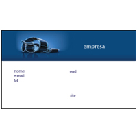 Cartão de Visita Turismo e Entretenimento 3