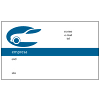 Cartão de Visita Oficina de Carro 28