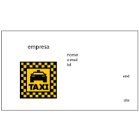 Cartão de Visita Taxista 7