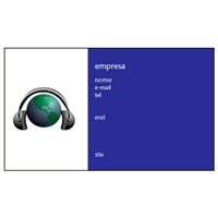 Cartão de Visita Musica e Balada 21