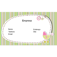 Cartão de Visita Aniversarios e Nascimentos 21