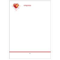 Papel Carta Médico 16