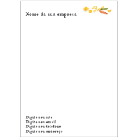 Papel Carta Alimentos e Restaurantes 2