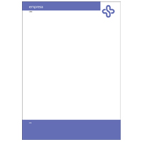 Papel Carta Médico 20