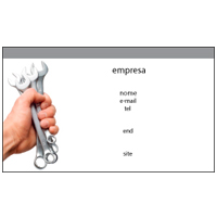 Cartão de Visita Oficina de Carro 18