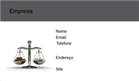 Cartão de Visita Advogado 22
