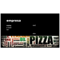 Cartão de Visita Pizzaria 3