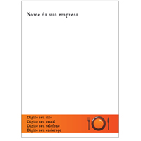 Papel Carta Alimentos e Restaurantes 1