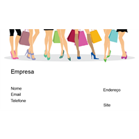 Cartão de Visita Fashion 27