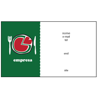 Cartão de Visita Pizzaria 12