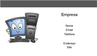 Cartão de Visita Computador e Software 21
