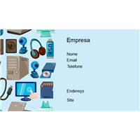 Cartão de Visita Computador e Software 14