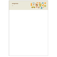 Papel Carta Aniversarios e Nascimentos 24