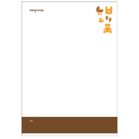 Papel Carta Aniversarios e Nascimentos 25