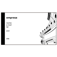 Cartão de Visita Musica e Balada 10