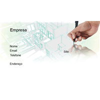 Cartão de Visita Arquiteto e Design 25