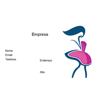 Cartão de Visita Fashion 9