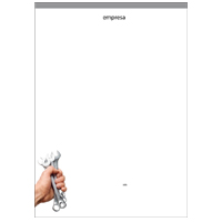 Papel Carta Oficina de Carro 18