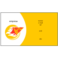 Cartão de Visita Pizzaria 26