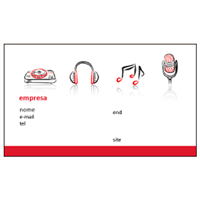 Cartão de Visita Musica e Balada 7