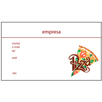 Cartão de Visita Pizzaria 19