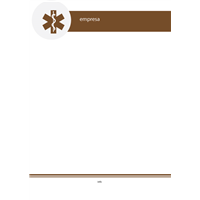 Papel Carta Médico 6