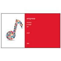 Cartão de Visita Musica e Balada 9