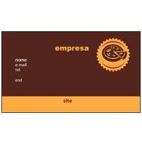 Cartão de Visita Pizzaria 10