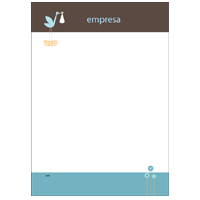 Papel Carta Aniversarios e Nascimentos 13