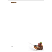 Papel Carta Alimentos e Restaurantes 4