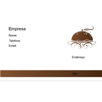 Cartão de Visita Alimentos e Restaurantes 20