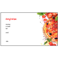 Cartão de Visita Pizzaria 17