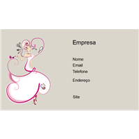 Cartão de Visita Fashion 24