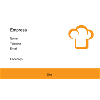 Cartão de Visita Alimentos e Restaurantes 25